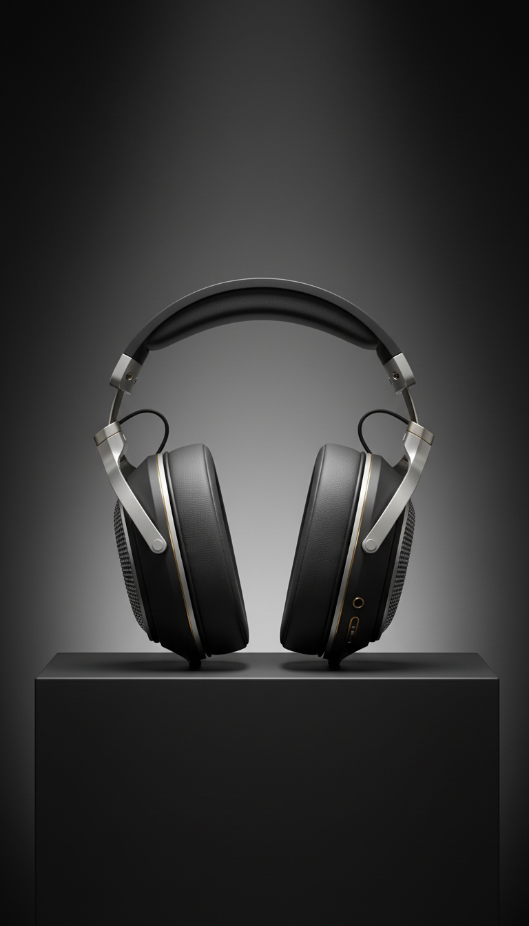 Carbon Fiber Over-Ear Headphones