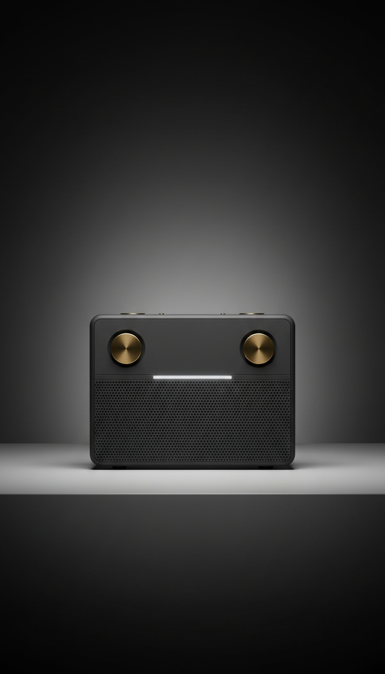 Graphite Portable Bluetooth Speaker